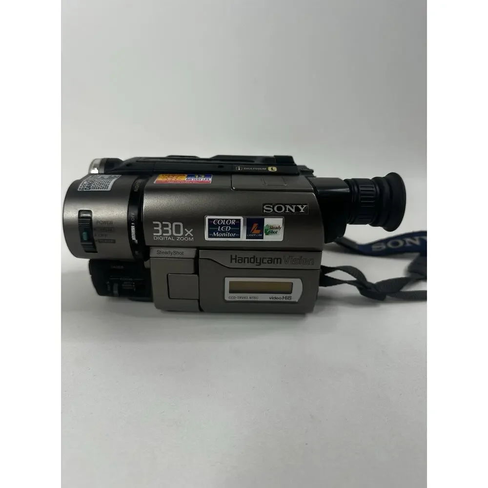 Sony Handycam Vision CCD-TRV36 NTSC Hi8 NightShot Camcorder WORKS Needs Battery